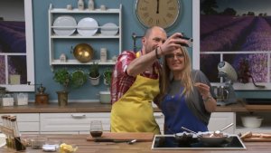 Kézzel írott receptek forgatás